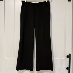 🍒 GAP Perfect Trouser Black Work Pants — Size 4R 🍒
